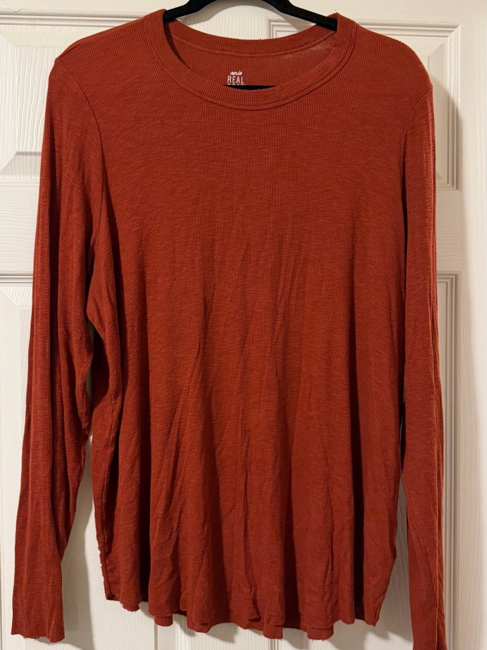 aerie ribbed Real Soft long sleeve T-shirt